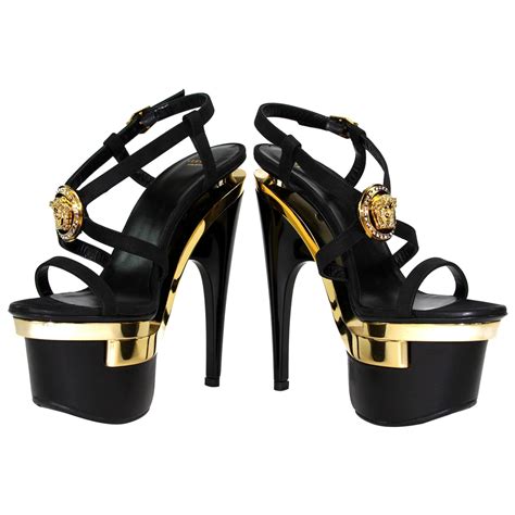 versace shoes stretch|versace platform sandals.